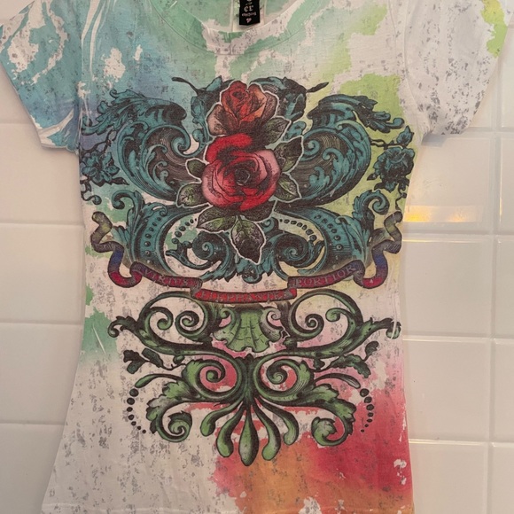 L8ER  short sleeves T-shirt size M. Front design - Picture 2 of 7